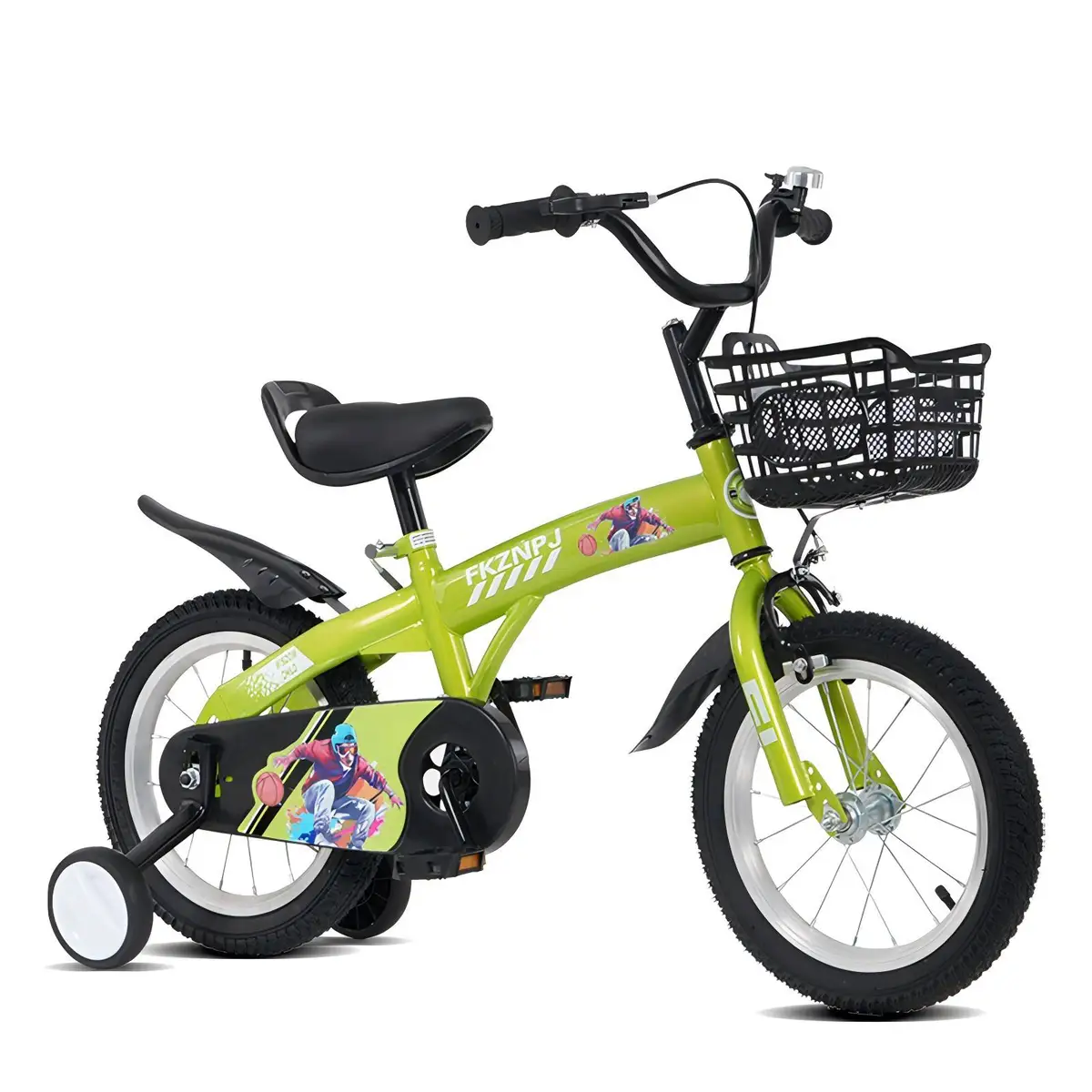 FKZNPJ 18 inch sporty kids bike with training wheels
